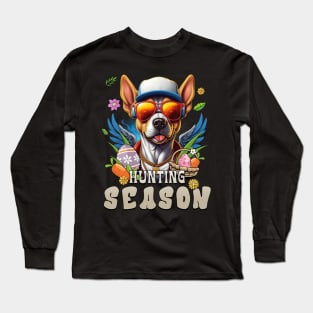 Hunting Season Deer Easter Egg Long Sleeve T-Shirt